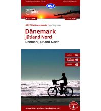 BVA ADFC Radtourenkarte Dänemark, Jütland Nord 1:150.000 KOMPASS freytag & berndt