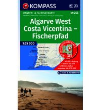 KOMPASS Wanderkarte 258 Algarve West, Costa Vicentina – Fischerpfad 1:55.000 KOMPASS freytag & berndt