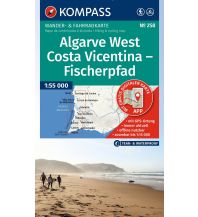 KOMPASS Wanderkarte 258 Algarve West, Costa Vicentina – Fischerpfad 1:55.000 KOMPASS freytag & berndt