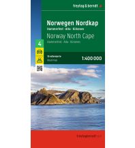 Straßenkarten Skandinavien Norwegen Nordkap, Straßenkarte 1:400.000, freytag & berndt KOMPASS freytag & berndt