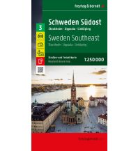 freytag & berndt Straßenkarte Schweden Südost 1:250.000 KOMPASS freytag & berndt