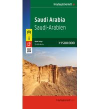 Road Maps Middle East Saudi-Arabien, Straßenkarte 1:1.500.000, freytag & berndt KOMPASS freytag & berndt