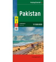 Straßenkarten Asien Pakistan, Autokarte 1:1.500.000, freytag & berndt KOMPASS freytag & berndt