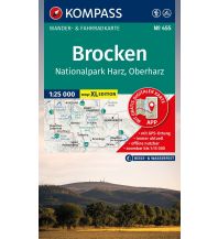 KOMPASS Wanderkarte 455 Brocken, Nationalpark Harz, Oberharz 1:25.000 KOMPASS freytag & berndt