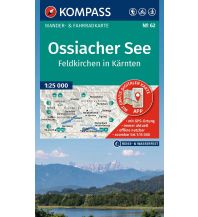 KOMPASS Wanderkarte 62 Ossiacher See, Feldkirchen in Kärnten 1:25.000 KOMPASS freytag & berndt