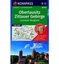 KOMPASS Wanderkarte 811 Oberlausitz, Zittauer Gebirge, Lausitzer Bergland 1:50.000 KOMPASS freytag & berndt