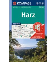 KOMPASS Wanderkarten-Set 450 Harz (2 Karten) 1:50.000 KOMPASS freytag & berndt