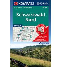 KOMPASS Wanderkarten-Set 886 Schwarzwald Nord (2 Karten) 1:50.000 KOMPASS freytag & berndt