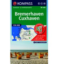 KOMPASS Wanderkarte 400 Bremerhaven-Cuxhaven 1:50.000 KOMPASS freytag & berndt