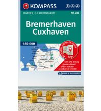 KOMPASS Wanderkarte 400 Bremerhaven-Cuxhaven 1:50.000 KOMPASS freytag & berndt