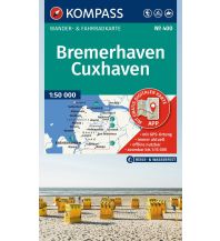 KOMPASS Wanderkarte 400 Bremerhaven-Cuxhaven 1:50.000 KOMPASS freytag & berndt