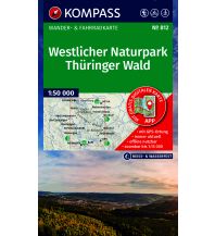 KOMPASS Wanderkarte 812 Westlicher Naturpark Thüringer Wald 1:50.000 KOMPASS freytag & berndt