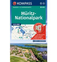 KOMPASS Wanderkarte 853 Müritz-Nationalpark 1:25.000 KOMPASS freytag & berndt