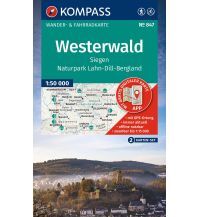 KOMPASS Wanderkarten-Set 847 Westerwald, Siegen, Naturpark Lahn-Dill-Bergland (2 Karten) 1:50.000 KOMPASS freytag & berndt