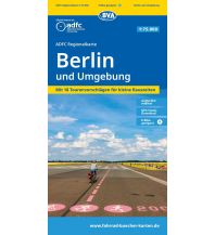 Radkarten Deutschland BVA ADFC Regionalkarte Berlin und Umgebung, mit Knotenpunkten 1:75.000 KOMPASS freytag & berndt