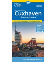 Radkarten Deutschland BVA ADFC Regionalkarte Cuxhaven Bremerhaven 1:75.000 KOMPASS freytag & berndt
