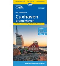 Cycling Maps Germany BVA ADFC Regionalkarte Cuxhaven Bremerhaven 1:75.000 KOMPASS freytag & berndt