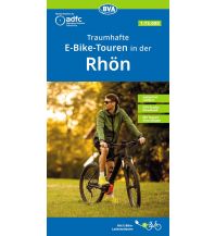 Radkarten Deutschland BVA ADFC Regionalkarte Traumhafte E-Bike-Touren in der Rhön 1:75.000 KOMPASS freytag & berndt