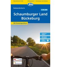 BVA Radwanderkarte Schaumburger Land / Bückeburg mit Knotenpunkten 1:50.000 KOMPASS freytag & berndt