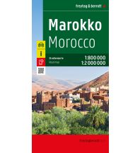 freytag & berndt Straßenkarte Marokko 1:800.000 KOMPASS freytag & berndt