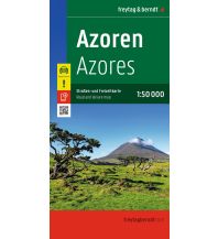 Straßenkarten Portugal freytag & berndt Straßenkarte Azoren 1:50.000 KOMPASS freytag & berndt