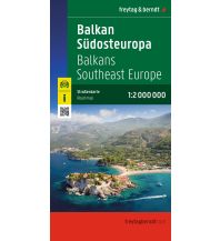 freytag & berndt Straßenkarte Balkan - Südosteuropa 1:2 Mio. KOMPASS freytag & berndt