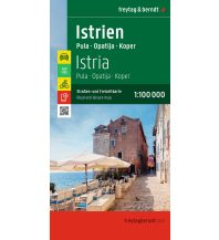 freytag & berndt Straßenkarte Istrien 1:100.000 KOMPASS freytag & berndt
