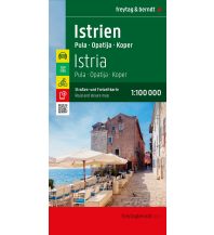 freytag & berndt Straßenkarte Istrien 1:100.000 KOMPASS freytag & berndt