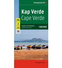 freytag & berndt Straßenkarte Kapverdische Inseln 1:80.000 KOMPASS freytag & berndt
