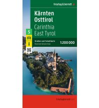Road Maps Austria freytag & berndt Straßenkarte Kärnten - Osttirol 1:200.000 KOMPASS freytag & berndt