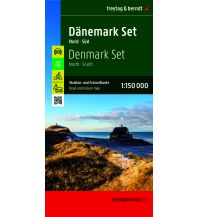 freytag & berndt Straßenkarte Dänemark Set 1:150.000 KOMPASS freytag & berndt
