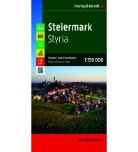 freytag & berndt Straßenkarte Steiermark 1:150.000 KOMPASS freytag & berndt