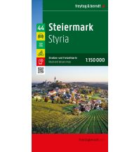 freytag & berndt Straßenkarte Steiermark 1:150.000 KOMPASS freytag & berndt