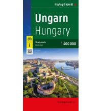 freytag & berndt Straßenkarte Ungarn 1:400.000 KOMPASS freytag & berndt