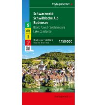 freytag & berndt Straßenkarte Schwarzwald 1:150.000 KOMPASS freytag & berndt