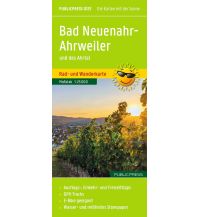 Publicpress Rad- und Wanderkarte Bad Neuenahr-Ahrweiler und das Ahrtal 1:25.000 KOMPASS freytag & berndt