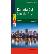freytag & berndt Straßenkarte Kanada Ost 1:1,8 Mio. KOMPASS freytag & berndt