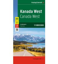 freytag & berndt Straßenkarte Kanada West 1:1,8 Mio. KOMPASS freytag & berndt