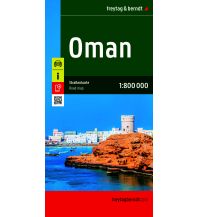 freytag & berndt Straßenkarte Oman 1:800.000 KOMPASS freytag & berndt