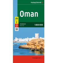 freytag & berndt Straßenkarte Oman 1:800.000 KOMPASS freytag & berndt