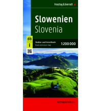 freytag & berndt Straßenkarte Slowenien 1:200.000 KOMPASS freytag & berndt