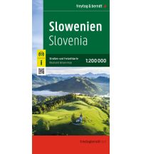 freytag & berndt Straßenkarte Slowenien 1:200.000 KOMPASS freytag & berndt