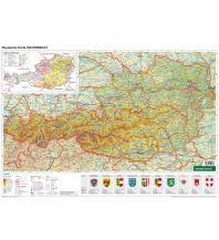 Schulhandkarten freytag & berndt Schulhandkarte gefaltet - Österreich physisch 1:1.000.000 KOMPASS freytag & berndt