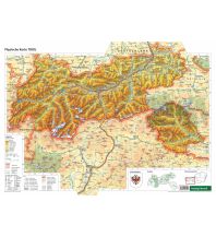 Wanderkarten f&b Schulhandkarte *GEFALZT* - Tirol 1:400.000 KOMPASS freytag & berndt