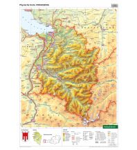 Schulhandkarten f&b Schulhandkarte Vorarlberg 1:200.000 KOMPASS freytag & berndt