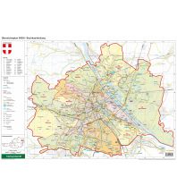 Wanderkarten f&b Schulhandkarte gefalzt - Wien 1:60.000 KOMPASS freytag & berndt