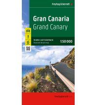 Road Maps Spain Gran Canaria, Straßen- und Freizeitkarte 1:50.000, freytag & berndt KOMPASS freytag & berndt