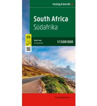 Road Maps Africa Südafrika, Straßenkarte, 1:1.500.000, freytag & berndt KOMPASS freytag & berndt