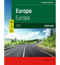 Straßenkarten Europa Europa, Autoatlas 1:800.000, freytag & berndt KOMPASS freytag & berndt