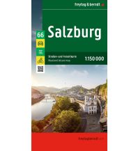 Road Maps Austria Salzburg, Straßen- und Freizeitkarte 1:150.000, freytag & berndt KOMPASS freytag & berndt
